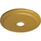 Ekena Millwork Crendon Ceiling Medallion (Canopies up to 4 3/8"), 24 1/8"OD x 4 3/8"ID x 2 1/4"P, Iridescent Gold CM24CRIGS - alternate 2